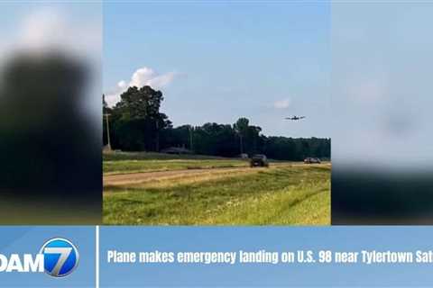 Plane makes emergency landing on U.S. 98 near Tylertown Saturday