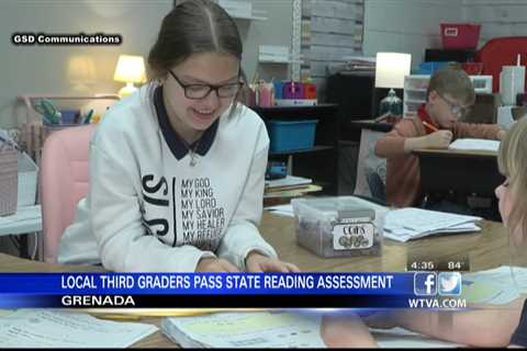 Many Grenada third graders pass state reading test on first try