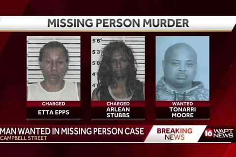 Jackson police searching for murder suspect in missing person case