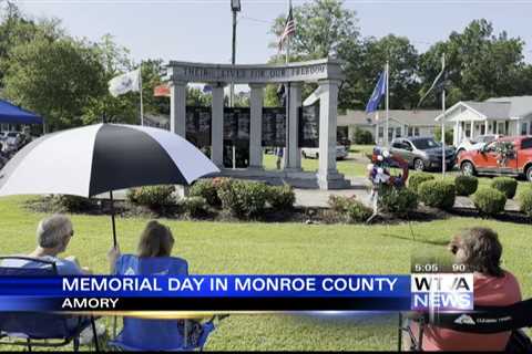 Amory residents took time to remember those lost on Memorial Day