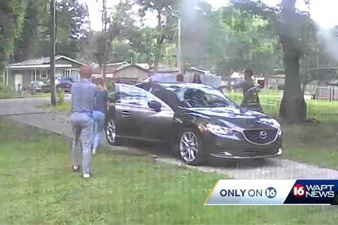 Jackson carjacking caught on cam