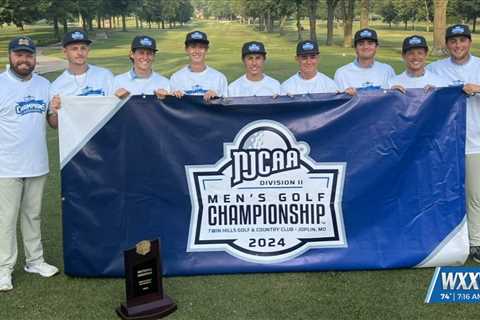 Mississippi Gulf Coast Community College's Men's Golf team wins National Championship