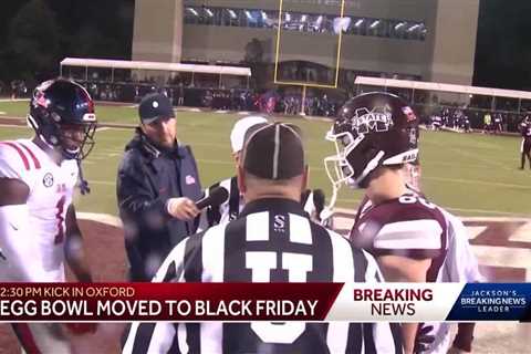 Egg Bowl moving to Black Friday