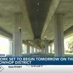 Biloxi Main Street to conduct beautification project underneath I-110 overpass