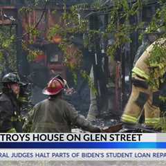 Jackson crews respond to fire on Glen Street