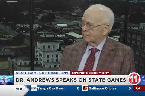 Dr. James Andrews returns to Meridian to deliver the State Games of Mississippi opening ceremony…