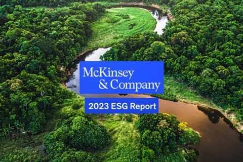 How McKinsey is Charting Its Path to Net Zero: 2023 ESG Report Highlights