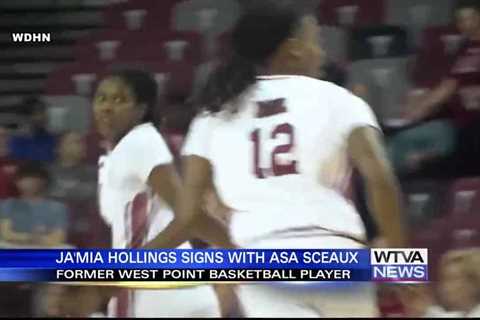 Former West Point women's basketball player Ja'mia  Hollings signs to go play overseas