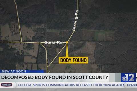 Body discovered by person picking up metal in Mississippi