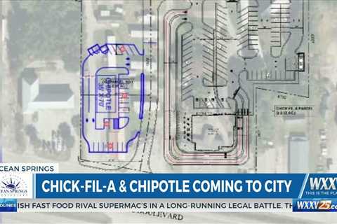 Chick-Fil-A and Chipotle coming to Ocean Springs