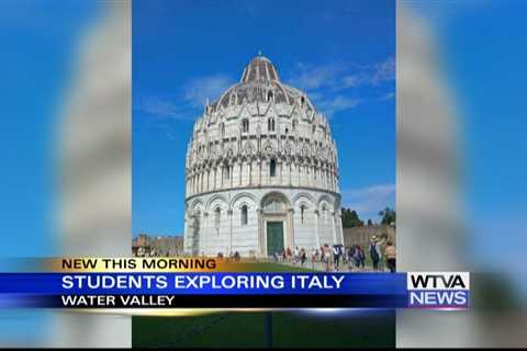 Water Valley Students traveled to Italy to learn about the history of Pisa