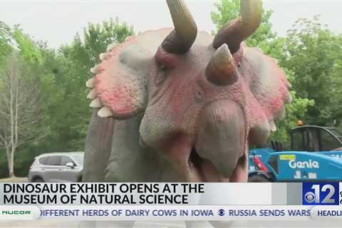 Dinosaur exhibit opens at Mississippi Museum of Natural Science