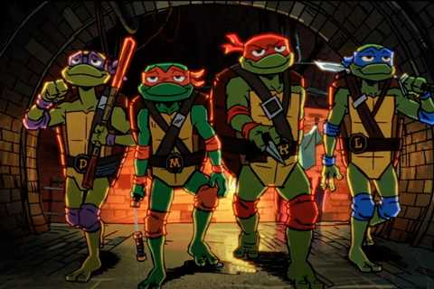 The new 2D animated Teenage Mutant Ninja Turtles show hits Paramount+ on August 9