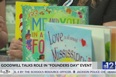 Founder’s Day of Caring: WJTV donates books to Founder’s Day of Caring