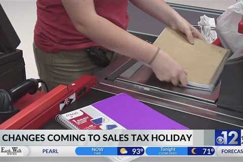 Changes coming to Mississippi's Sales Tax Holiday