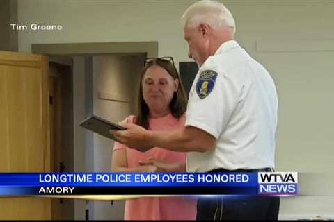 Amory honors retiring employees