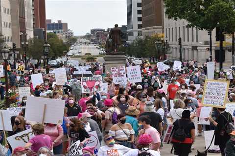 Democratic female turnout could be dampened without abortion measure on Michigan ballot •