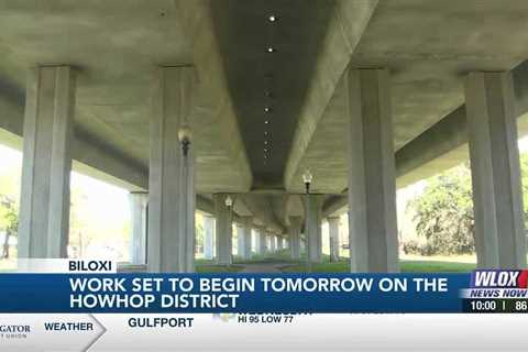 Biloxi Main Street to conduct beautification project underneath I-110 overpass