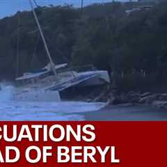 Tropical Storm Beryl: Mandatory evacuation orders issued in parts of Texas