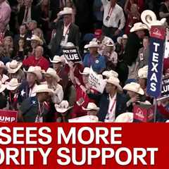 Poll: More minority voters in Texas to vote for Trump