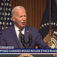 Biden unveils plan for Supreme Court reforms, including term limits