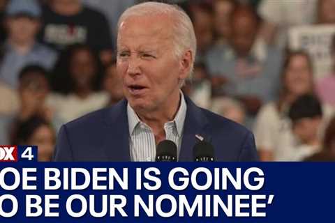 Biden ‘absolutely not’ dropping out of race, despite struggle in new polls