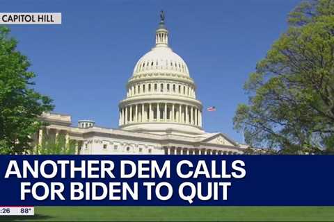 Another House Democrat calls for Biden to step down