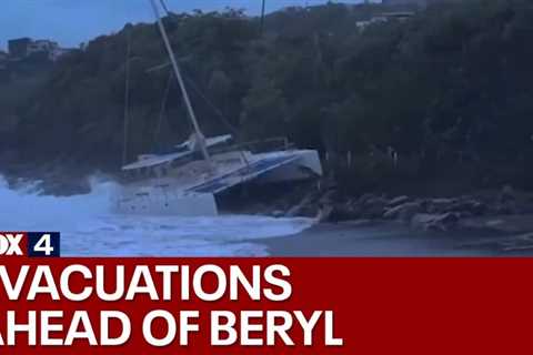 Tropical Storm Beryl: Mandatory evacuation orders issued in parts of Texas