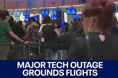 Major global tech outage grounds flights in Austin; affects businesses around world | FOX 7 Austin