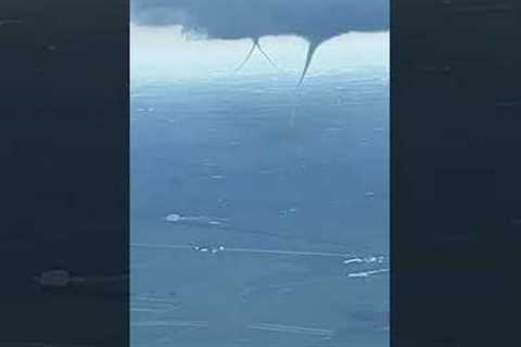 Pilot Records Triple Tornado From the Sky