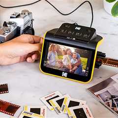 Bridge past and present with this digital film scanner from Kodak