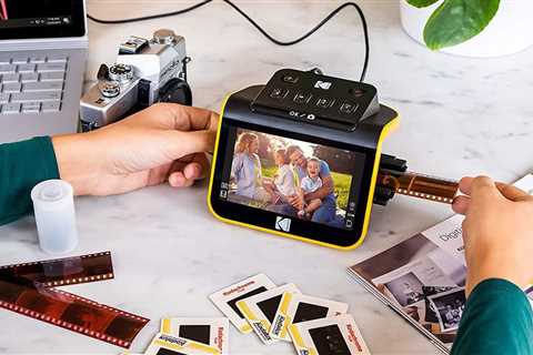 Bridge past and present with this digital film scanner from Kodak