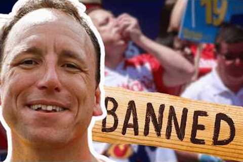 Joey Chestnut BANNED from Nathan's Hotdog Contest, Now He Speaks Out