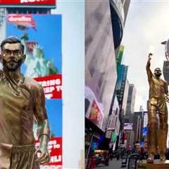 The Virat Kohli Effect: Times Square expresses larger-than-life love for Indian cricket icon,..