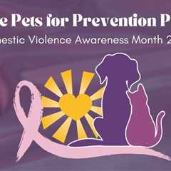 Pet parade to raise awareness for domestic violence