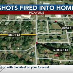 Detectives looking for suspect after shots fired into Picayune home, police say