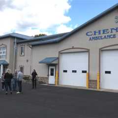 Chenango Ambulance Services' new parking lot