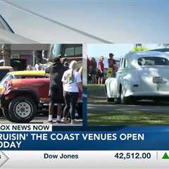 Venues open across the Coast for main Cruisin' the Coast weekend