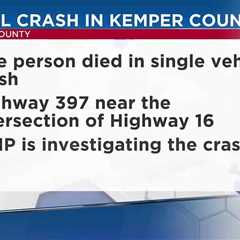 Fatal crash Saturday in Kemper County