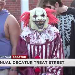 The town of Decatur hosts its annual Decatur Treat Street