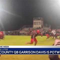 Blitz 16 Player of the Week-Garrison Davis