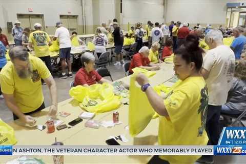 Preparing for Cruisin’ the Coast at annual packing party