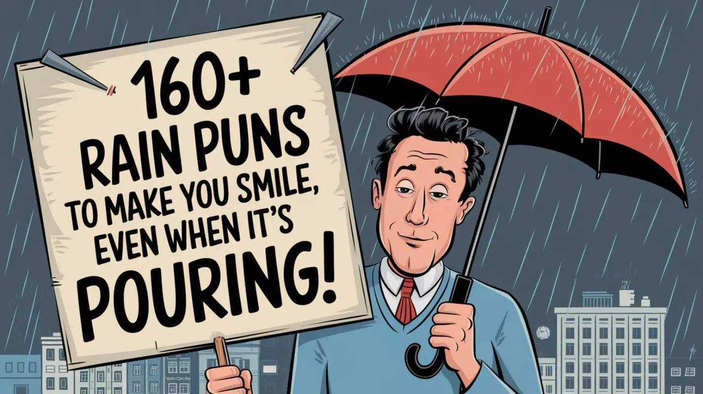 160+ Rain Puns & Jokes | Laughs for a Rainy Day - Crack Up Puns