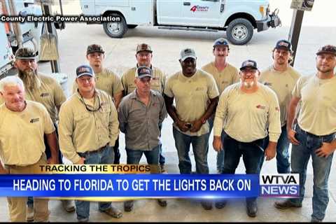 4-County Electric departs for hurricane recovery in Florida