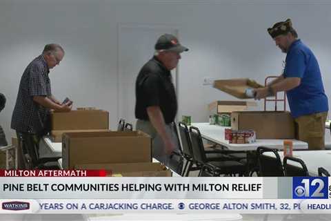 Pine Belt organizations help those affected by Hurricane Milton