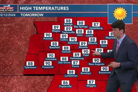 Nick's Saturday PM Forecast  10/12