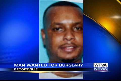 Armed and dangerous burglary suspect wanted in Noxubee County