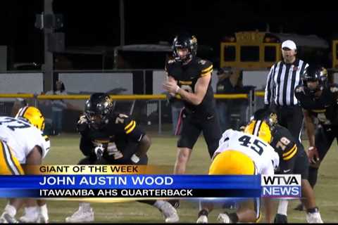 Wendy's Giant of the Week: Itawamba AHS John Austin Wood