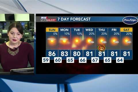 FIRST ALERT: Upcoming weather forecast with Taylor Graham (10/26/2024)