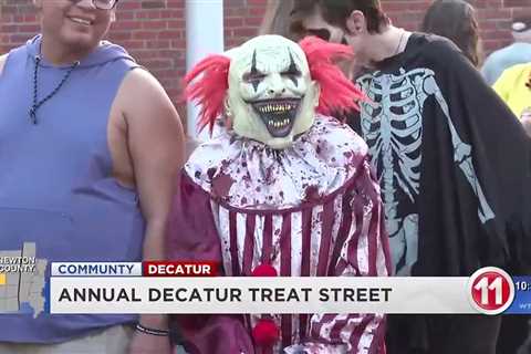 The town of Decatur hosts its annual Decatur Treat Street